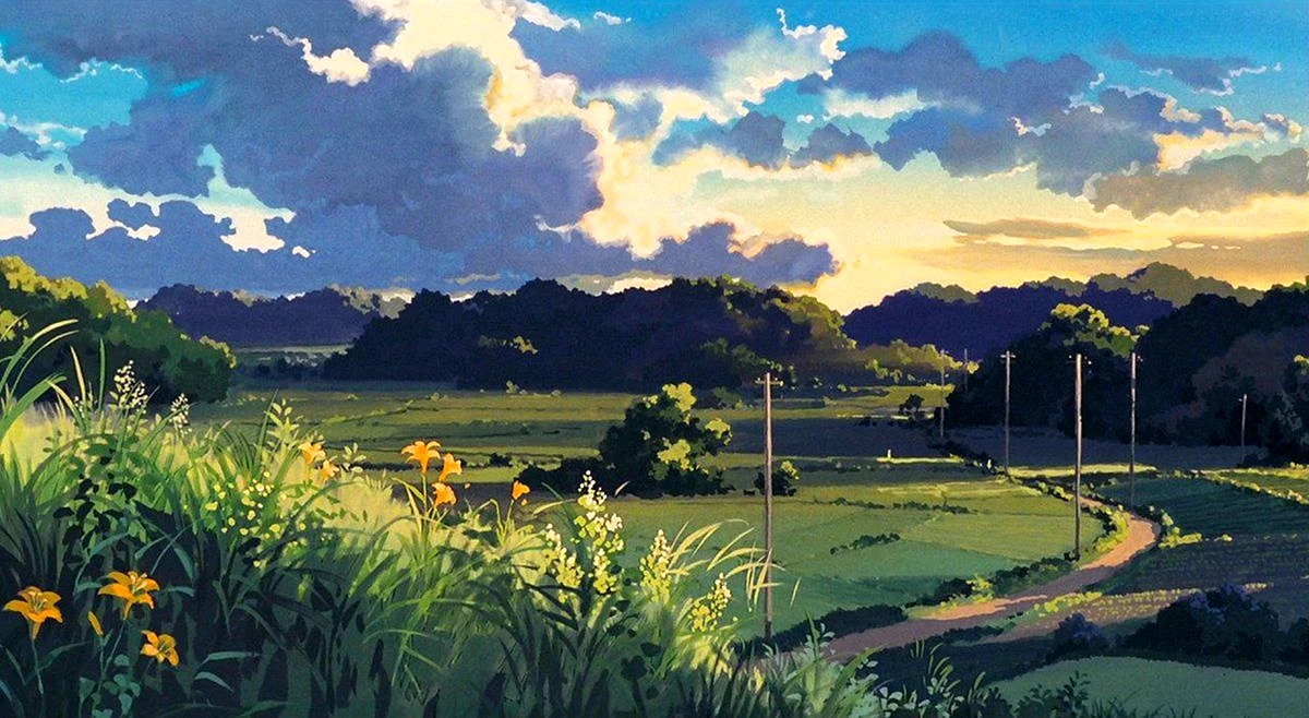 Studio Ghibli Landscapes Wallpaper