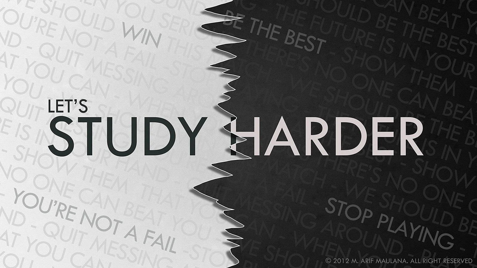 Study Harder Wallpaper