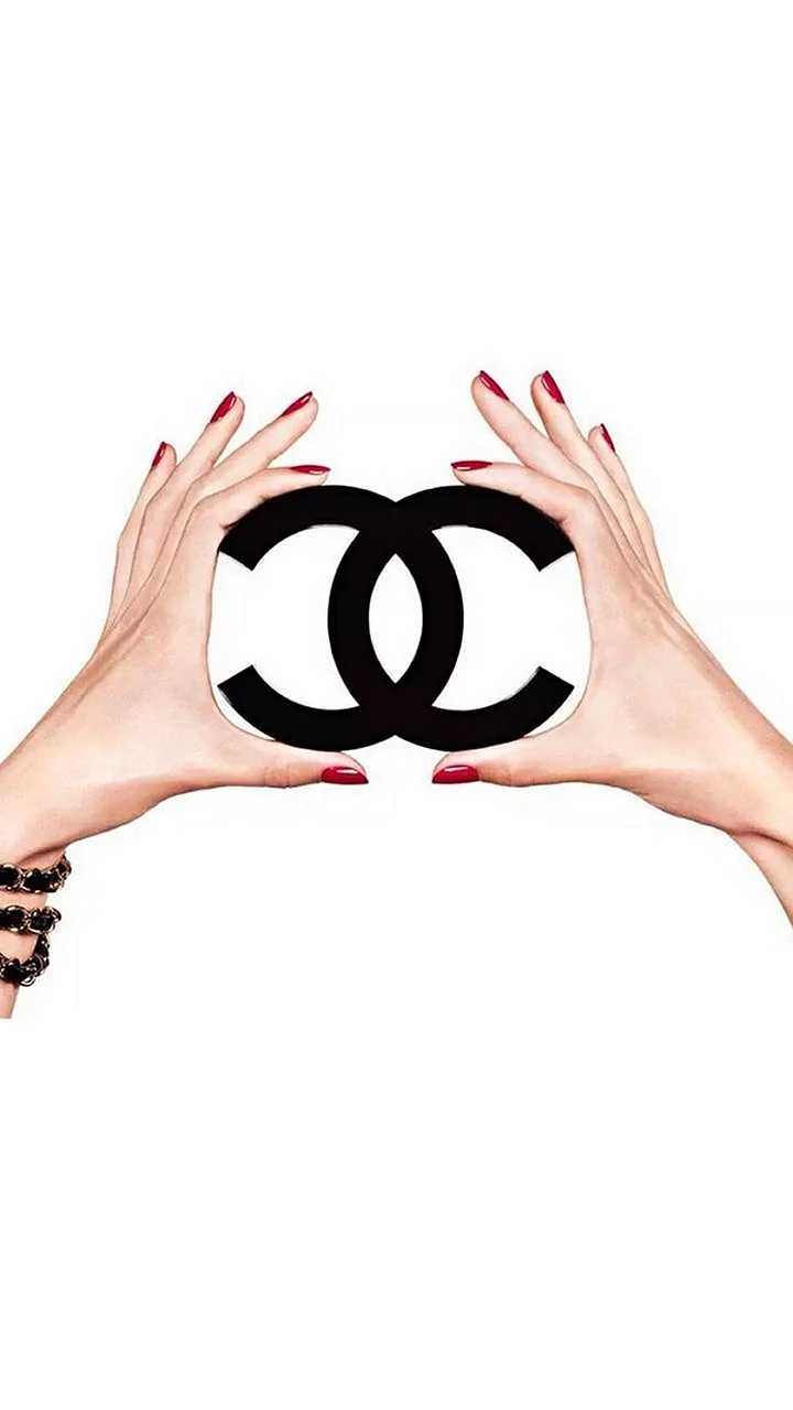 Stylish Chanel Logo Wallpaper For iPhone