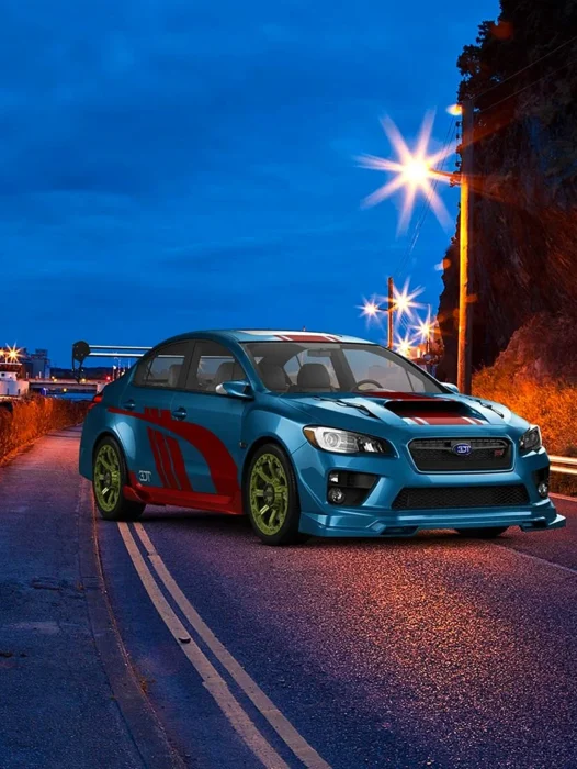 Subaru Night Wallpaper
