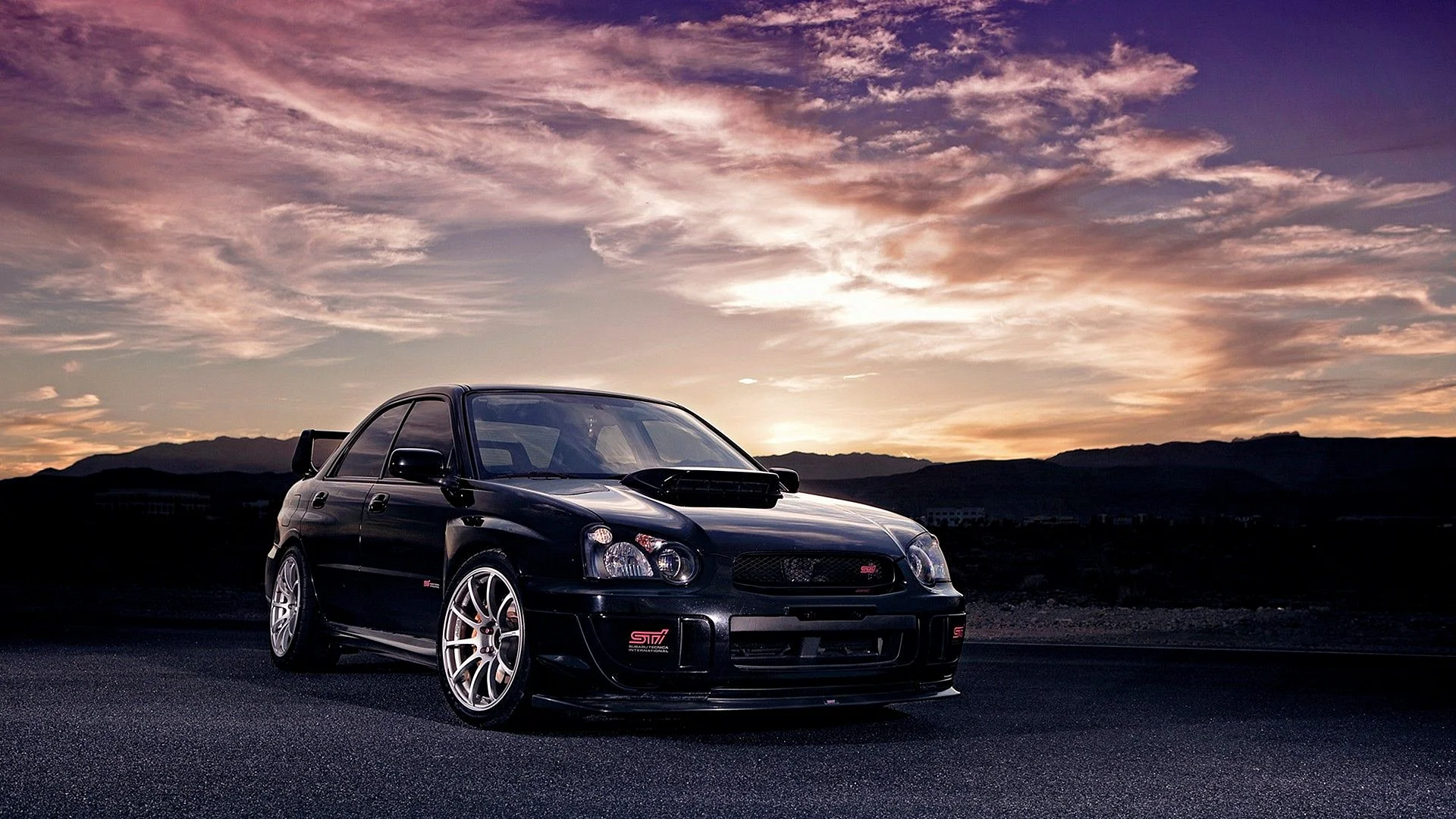 Subaru Wrx Black Wallpaper