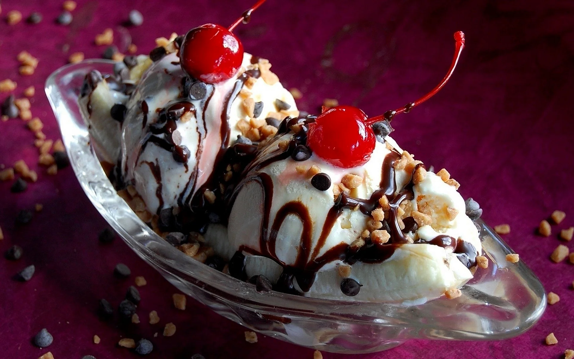 Sundae Ice Cream Wallpaper