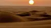 Sunset In Desert Wallpaper
