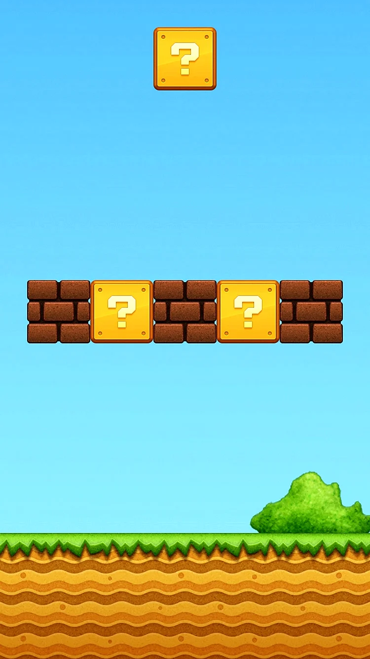 Super Mario Background Wallpaper For iPhone