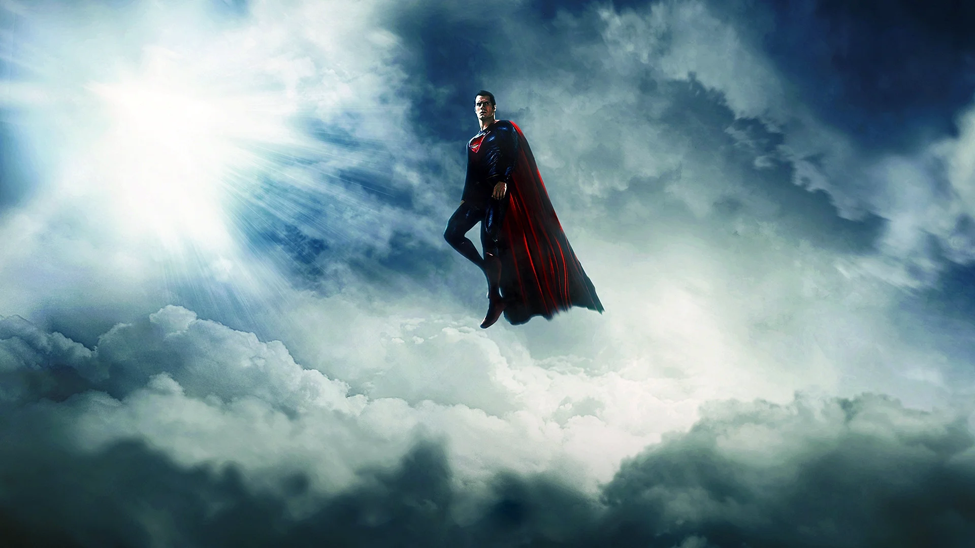 Download Superman Henry Cavill Fly Wallpaper - WallpapersHigh
