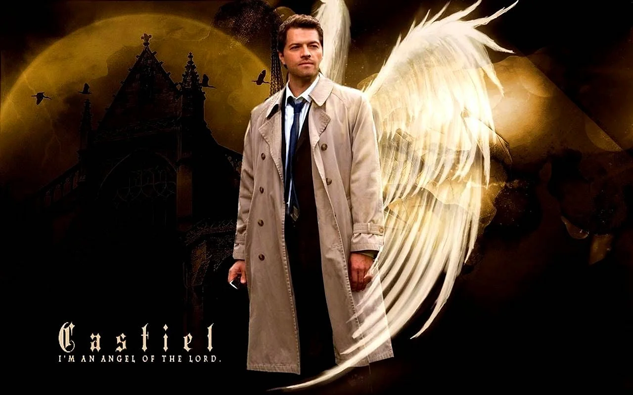 Supernatural Angel Castiel Wallpaper