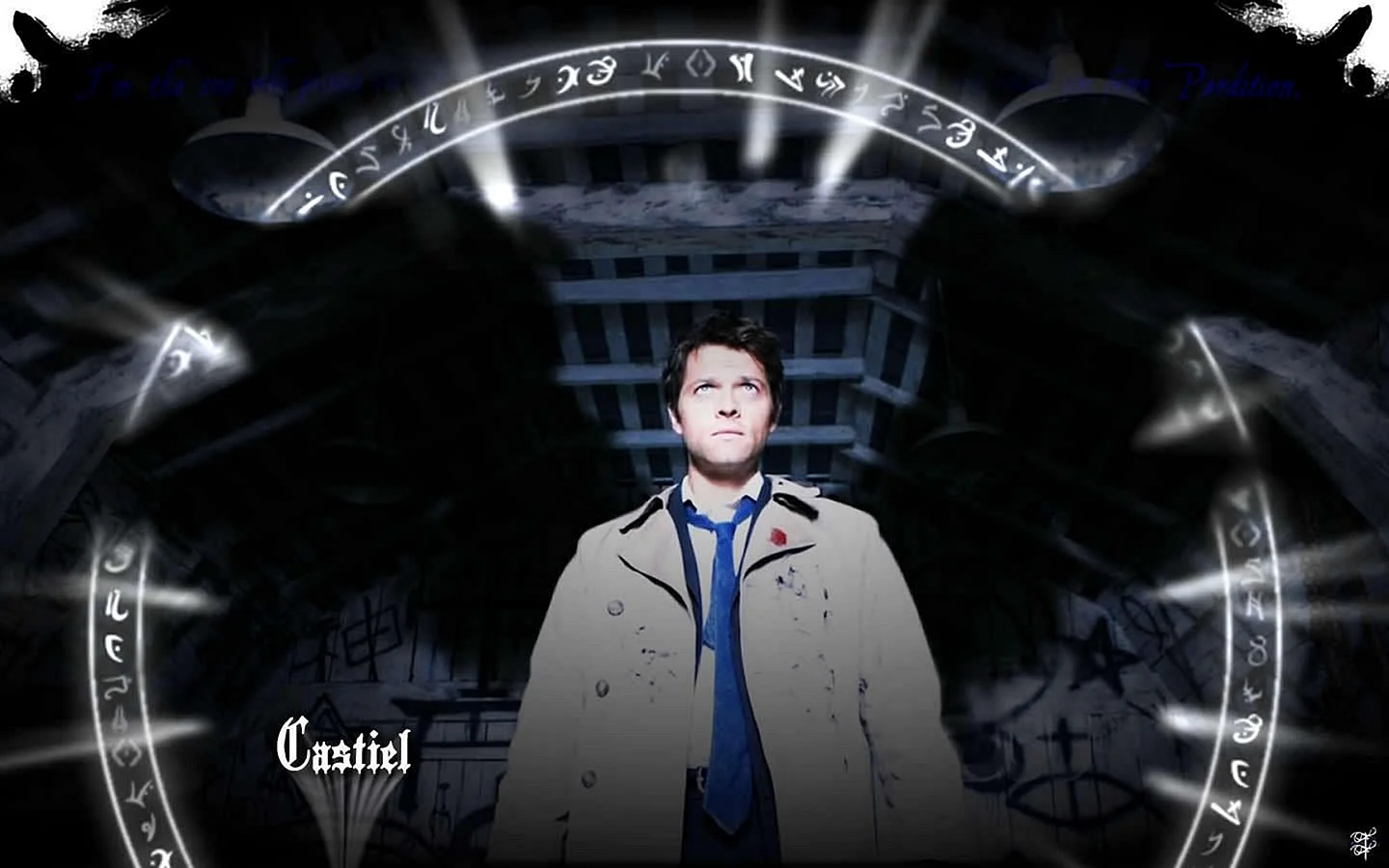 Supernatural Castiel HD Wallpaper