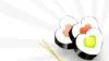 Sushi Love Cartoon Wallpaper