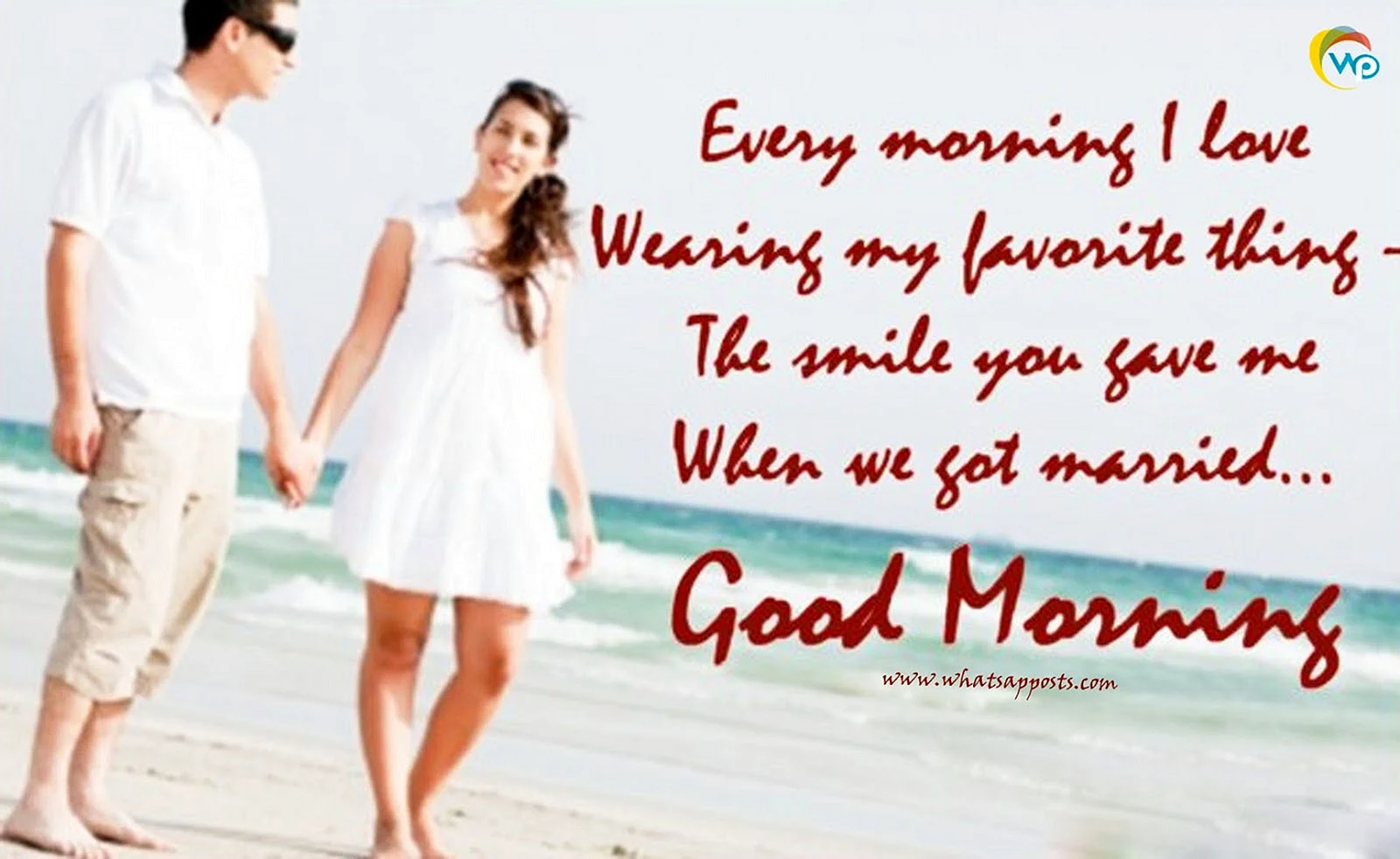 Sweet Romantic Good Morning Message For Her Wallpaper