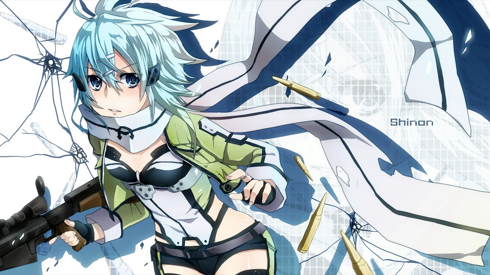 Sword Art Online Sinon Wallpaper