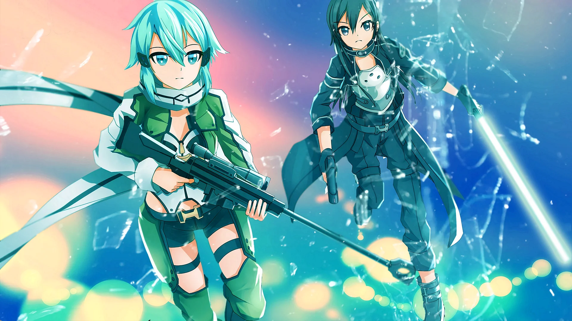 Sword Art Online Sinon Wallpaper