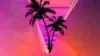 Synthwave Wallpaper For iPhone