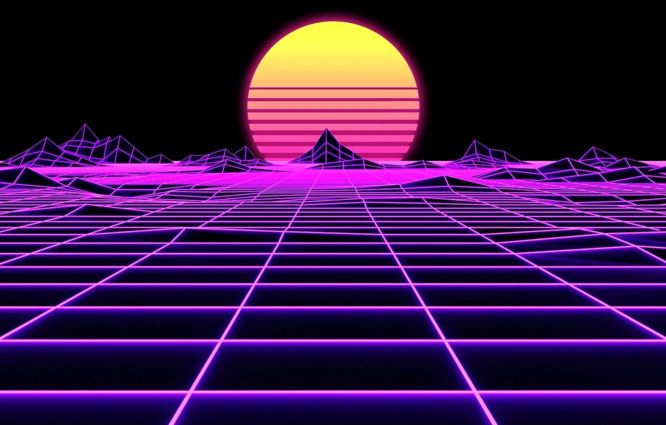 Synthwave 80s Wallpaper