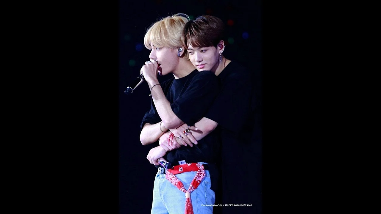 Taekook moment Wallpaper