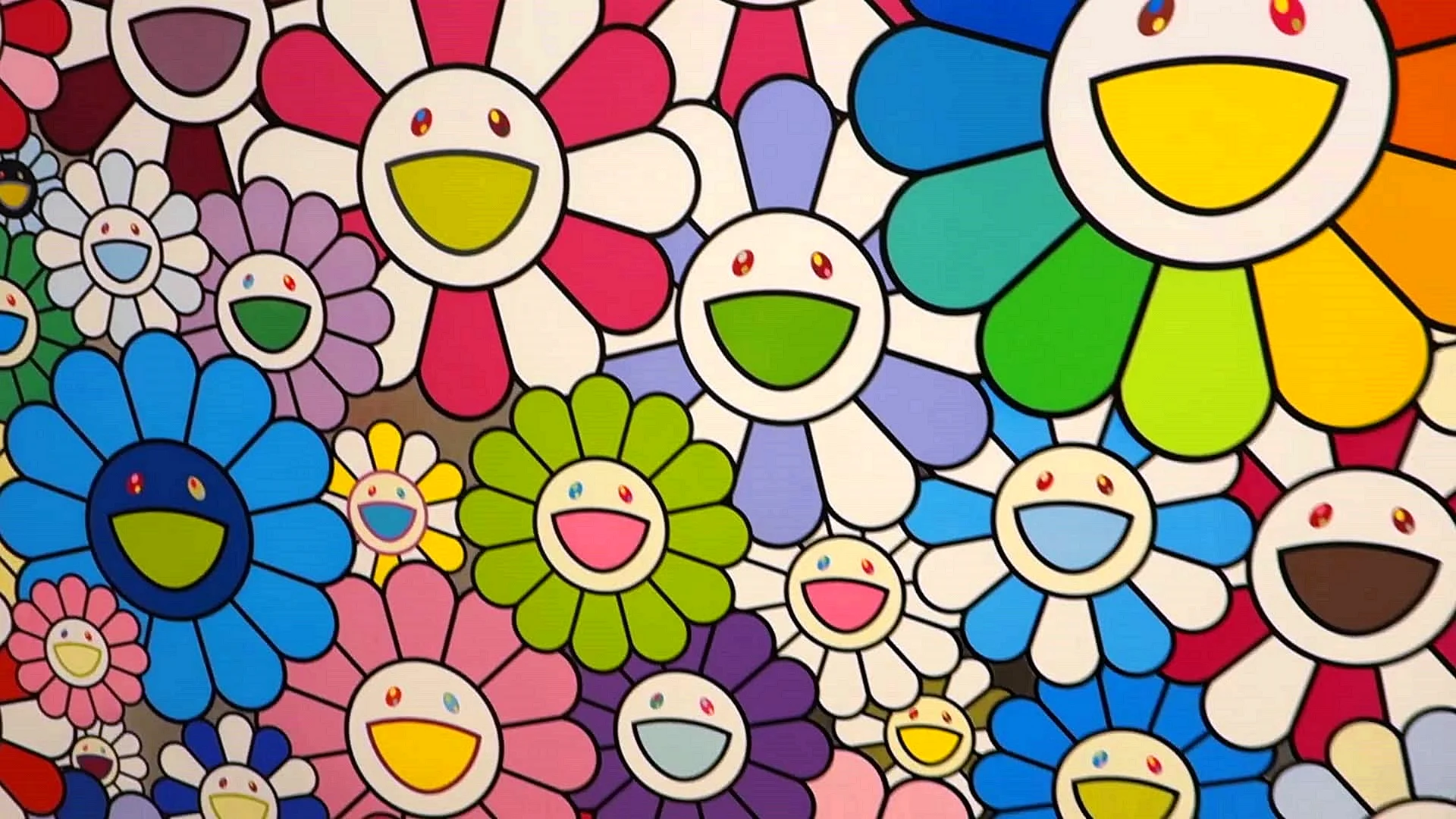 Takashi Murakami Flower Wallpaper