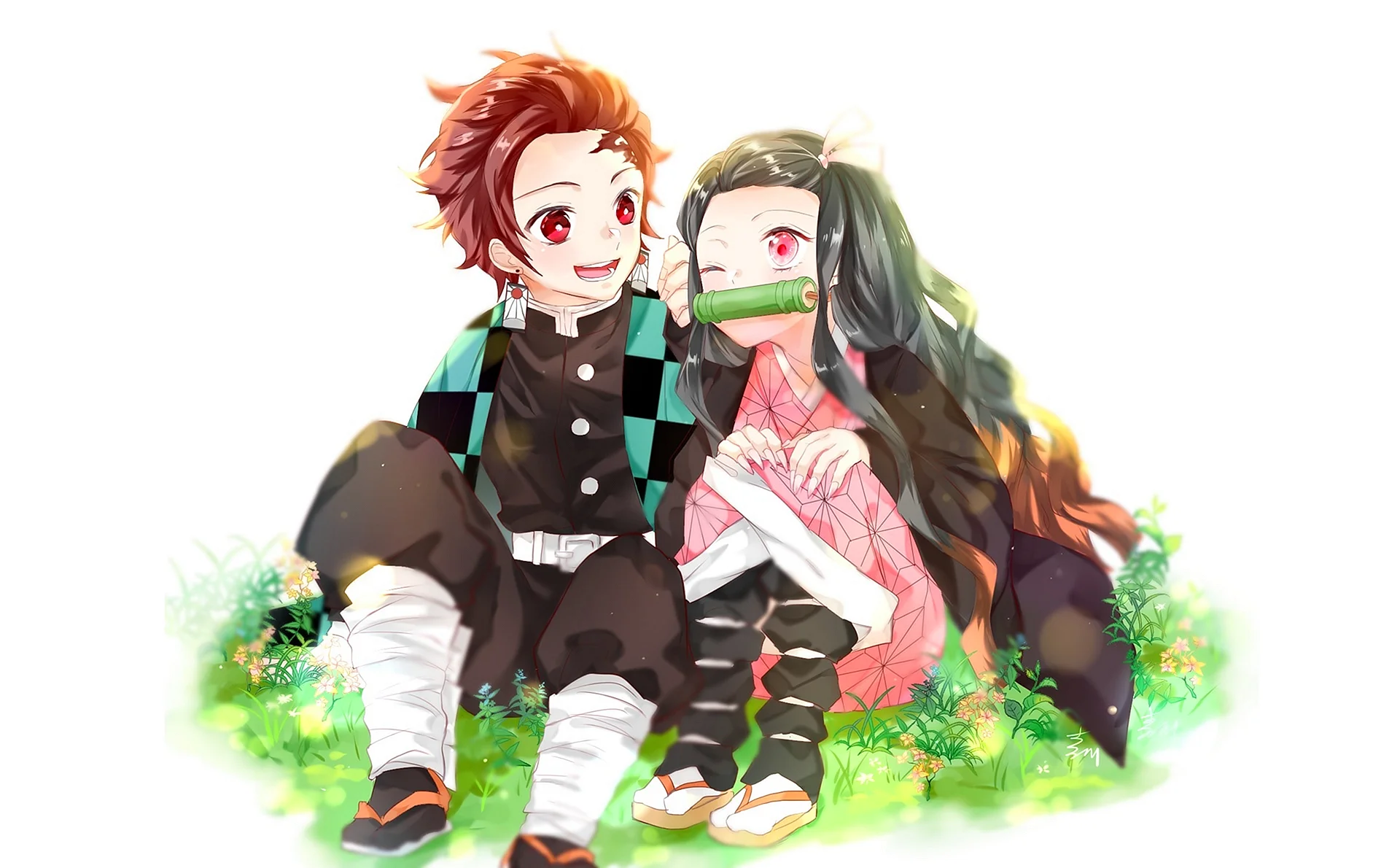 Tanjirou And Nezuko Wallpaper