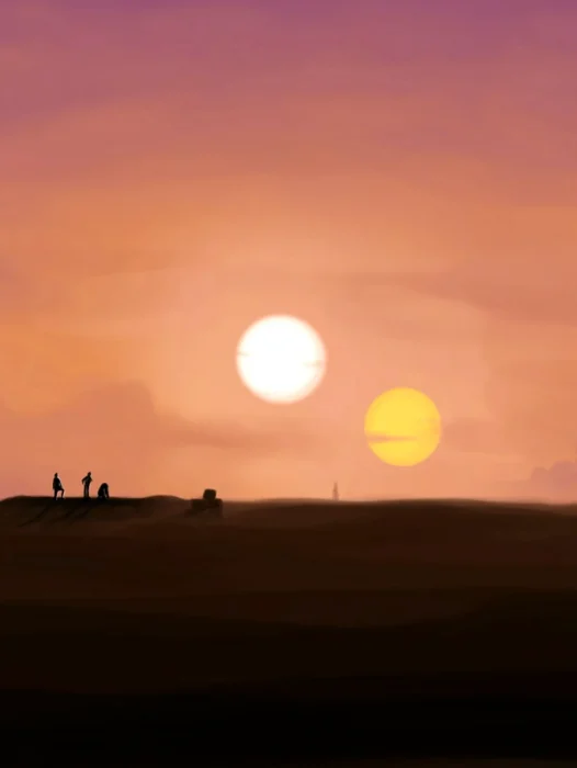 Tatooine Sunset Wallpaper