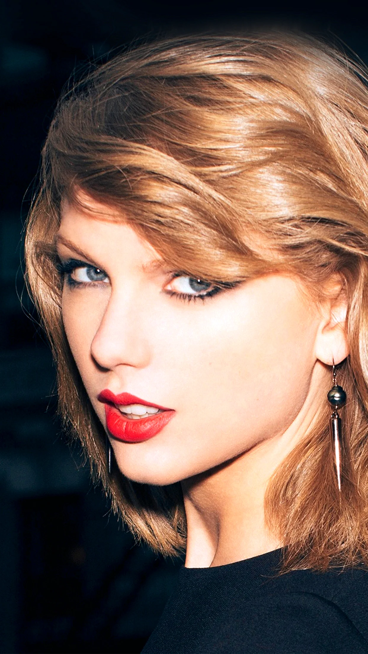 Taylor Swift Face Wallpaper For iPhone