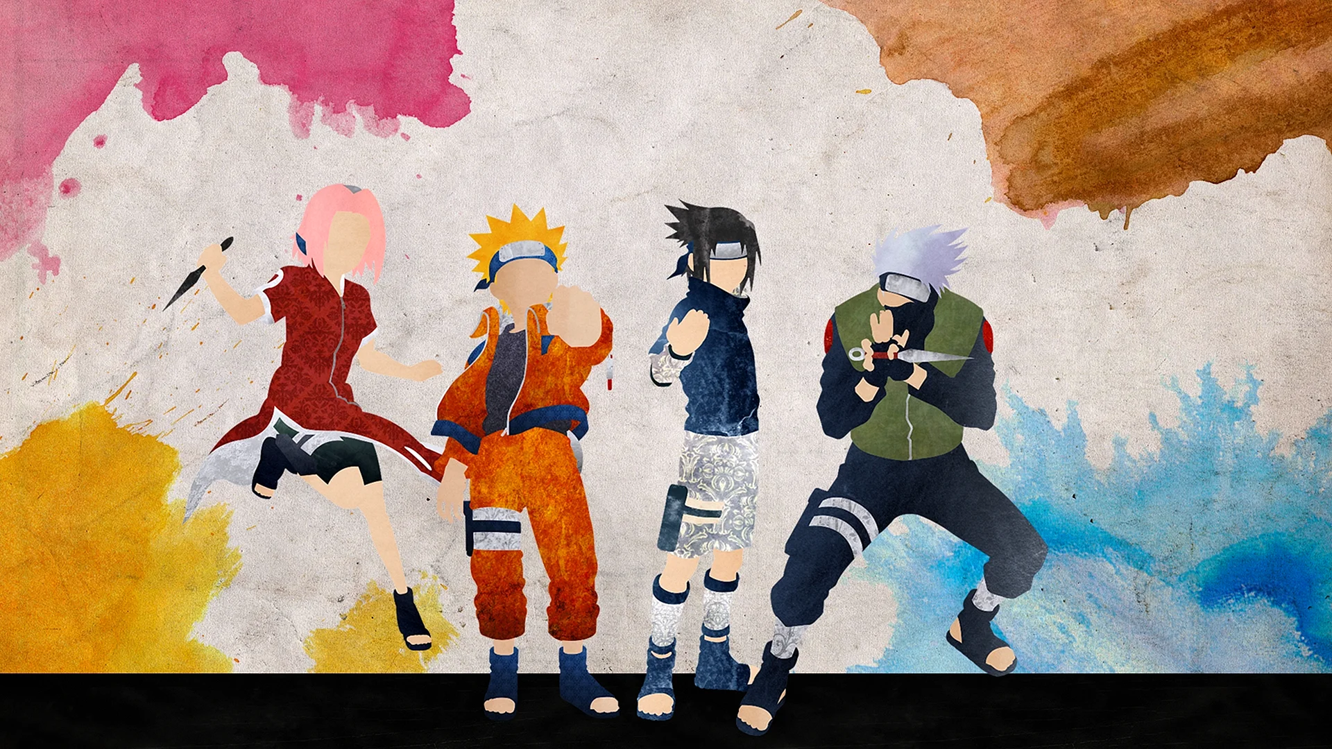 Team 7 Naruto Wallpaper