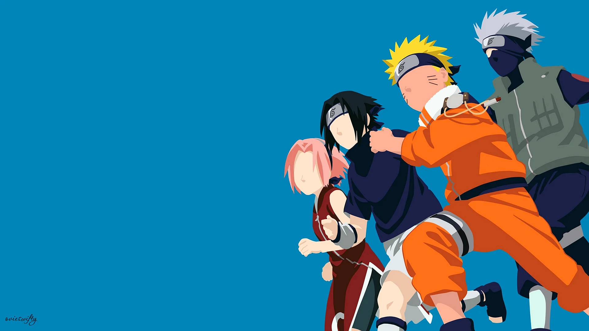 Team 7 Naruto Wallpaper