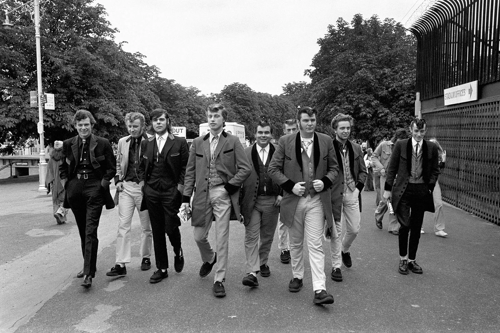 Teddy Boys 50s Wallpaper