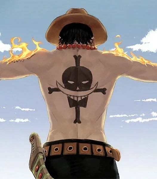 Tengkorak Portgas D. Ace One Piece Wallpaper