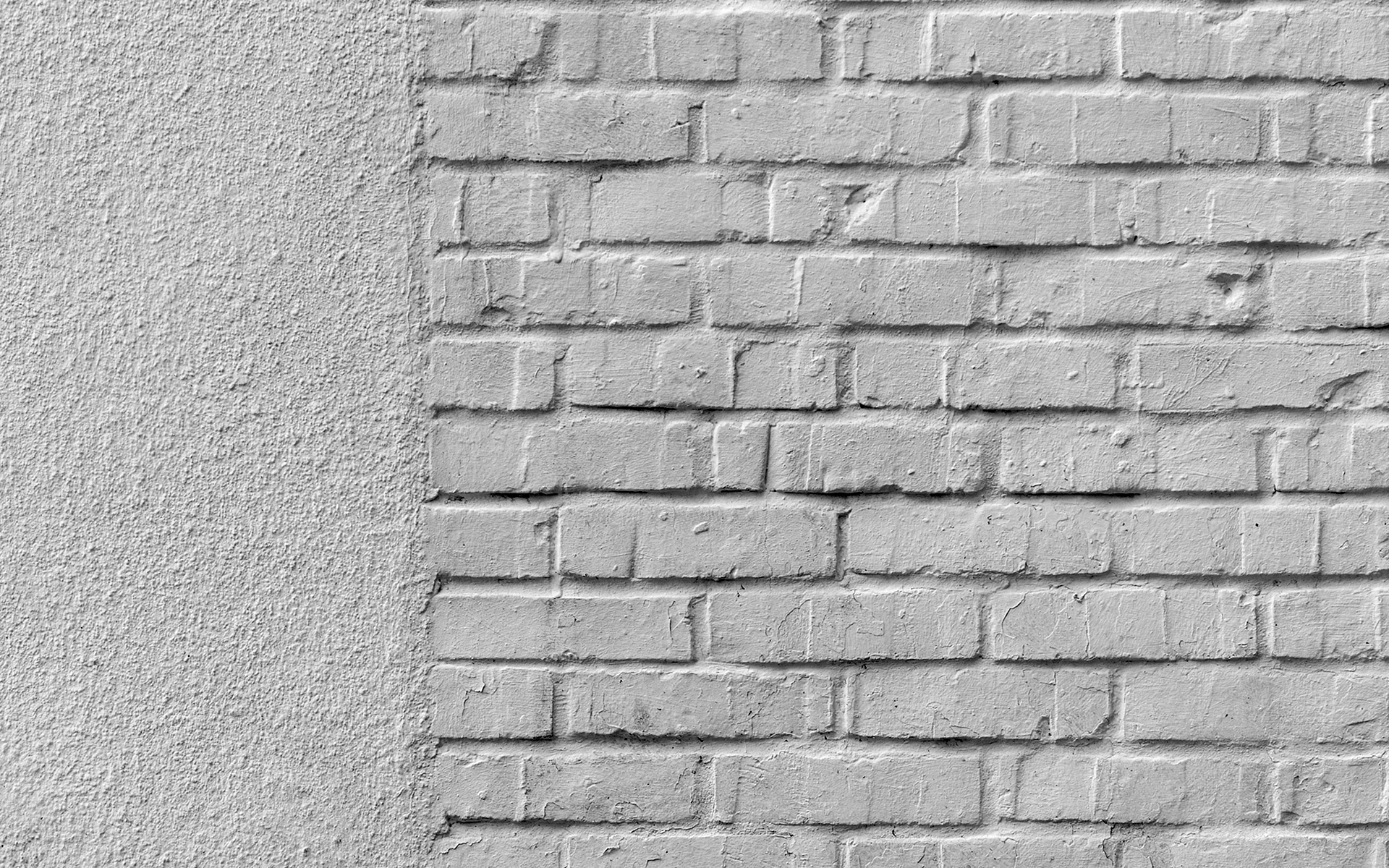 Textured White Brick Wallpaper