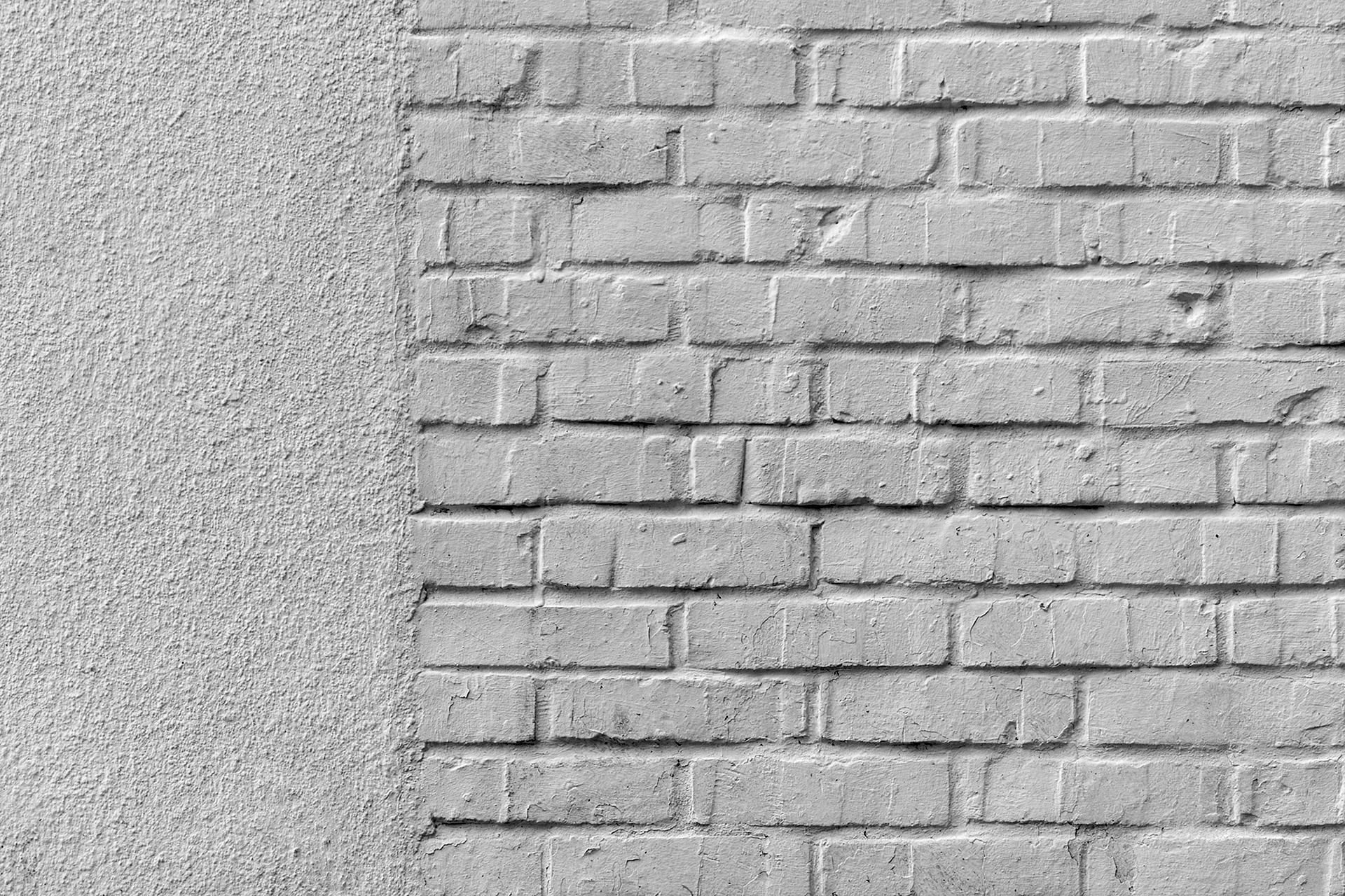 Textured White Brick Wallpaper