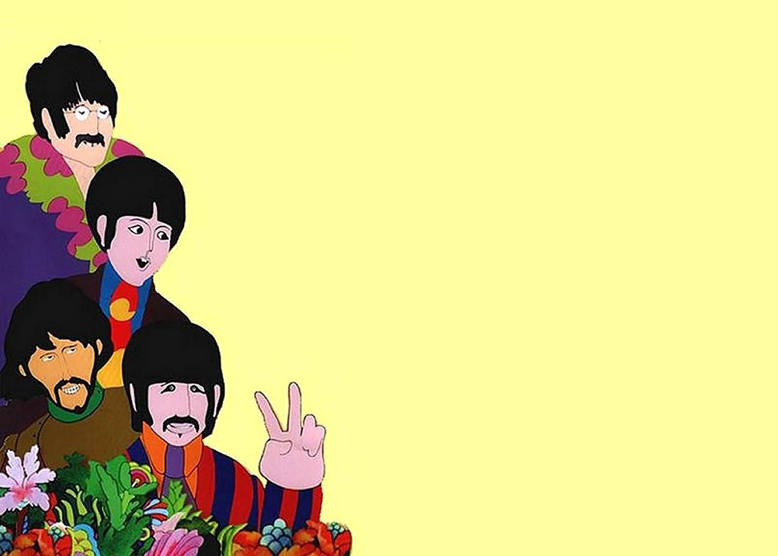 The Beatles BirtHDay Wallpaper