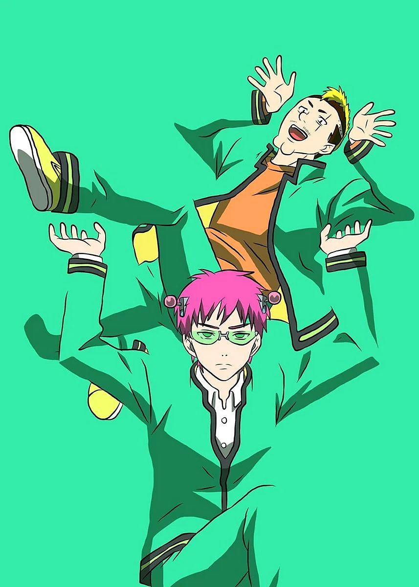 The Disastrous Life Of Saiki K Poster Wallpaper For iPhone