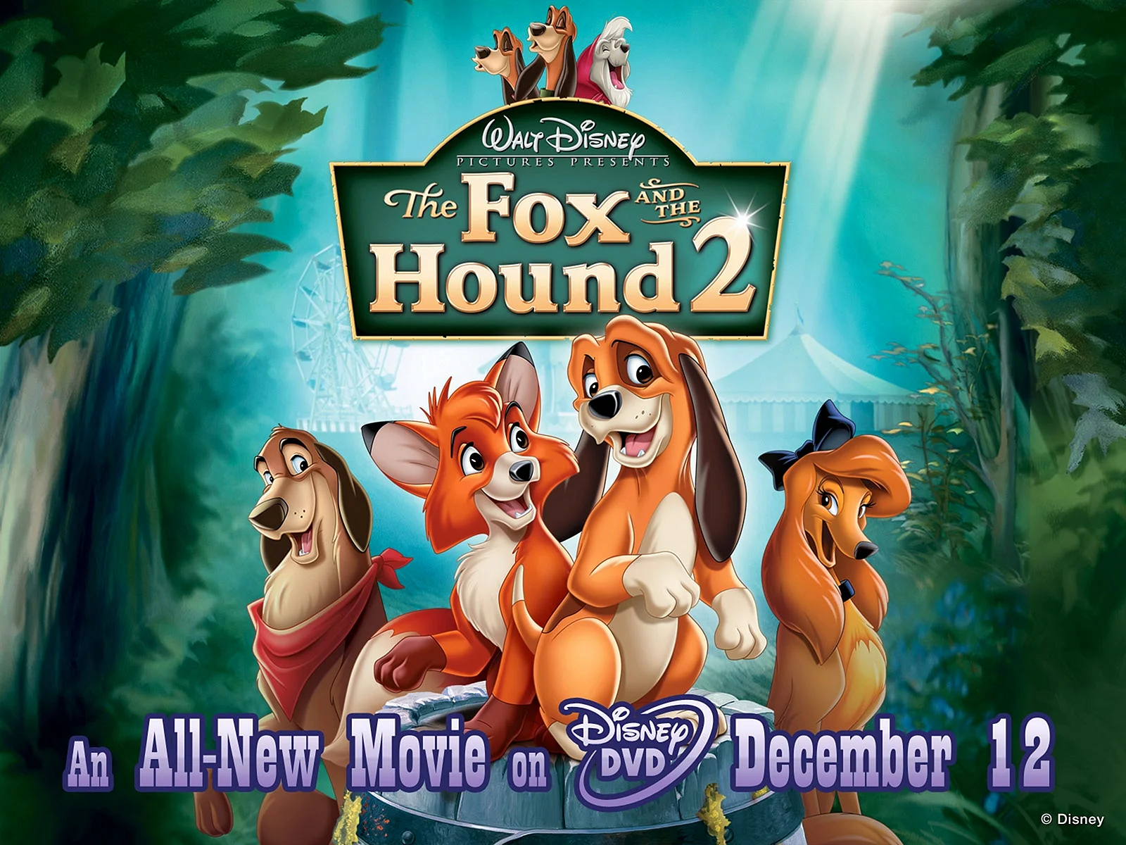 The Fox And The Hound Wallpaper