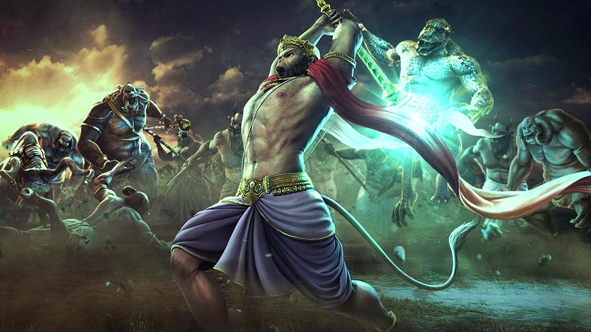 The Legend Of Hanuman Wallpaper