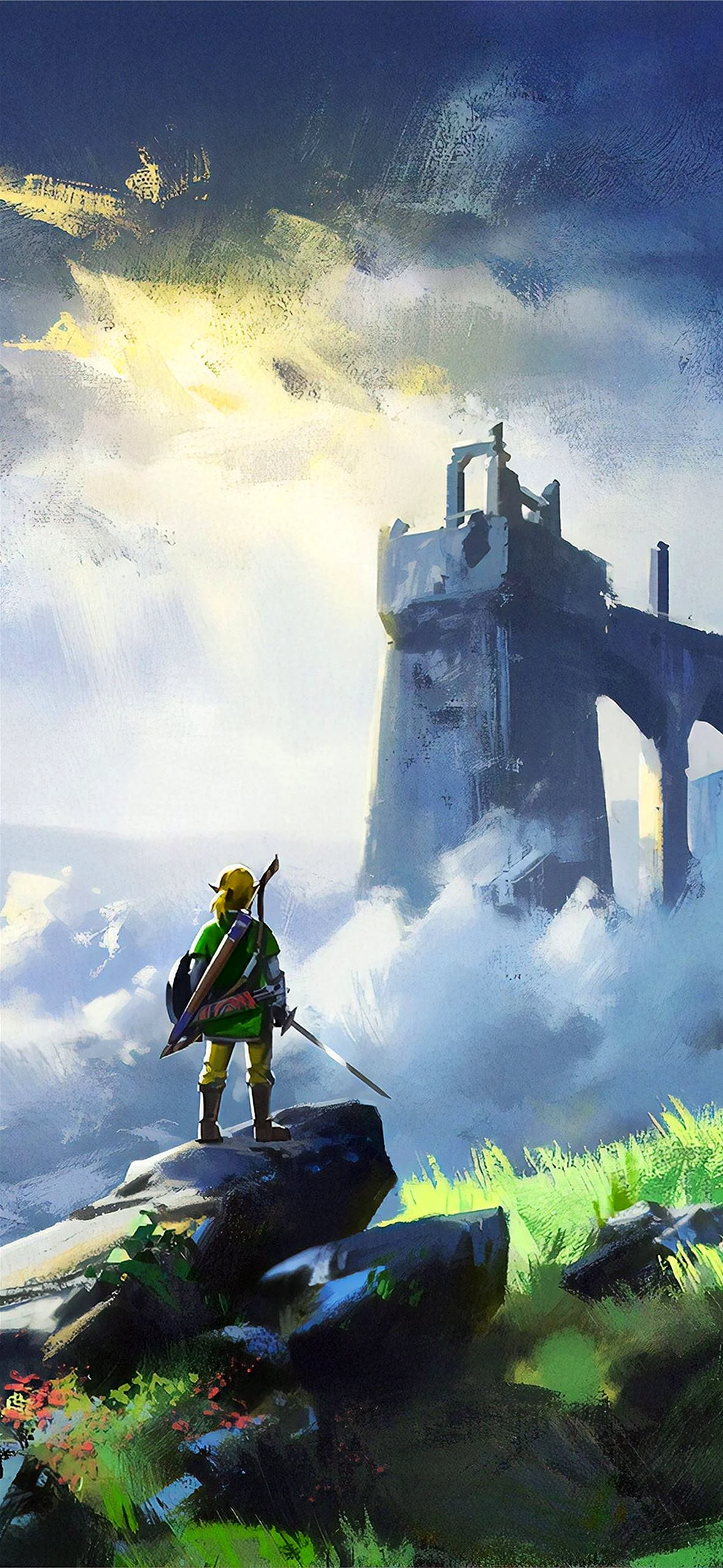 The Legend Of Zelda Breath Of The Wild Wallpaper for iPhone 14 Pro