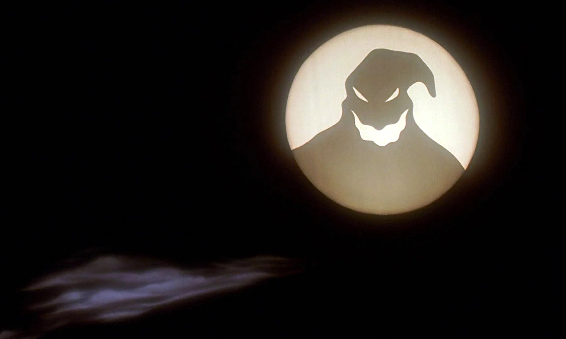 The Nightmare Before Christmas Moon Oogie Boogie T-Shirt - New & Official Wallpaper