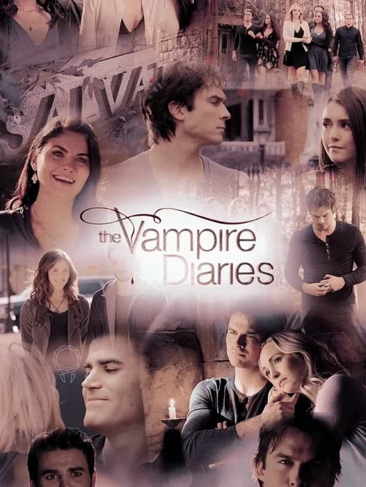 The Vampire Diaries Poster Wallpaper For iPhone