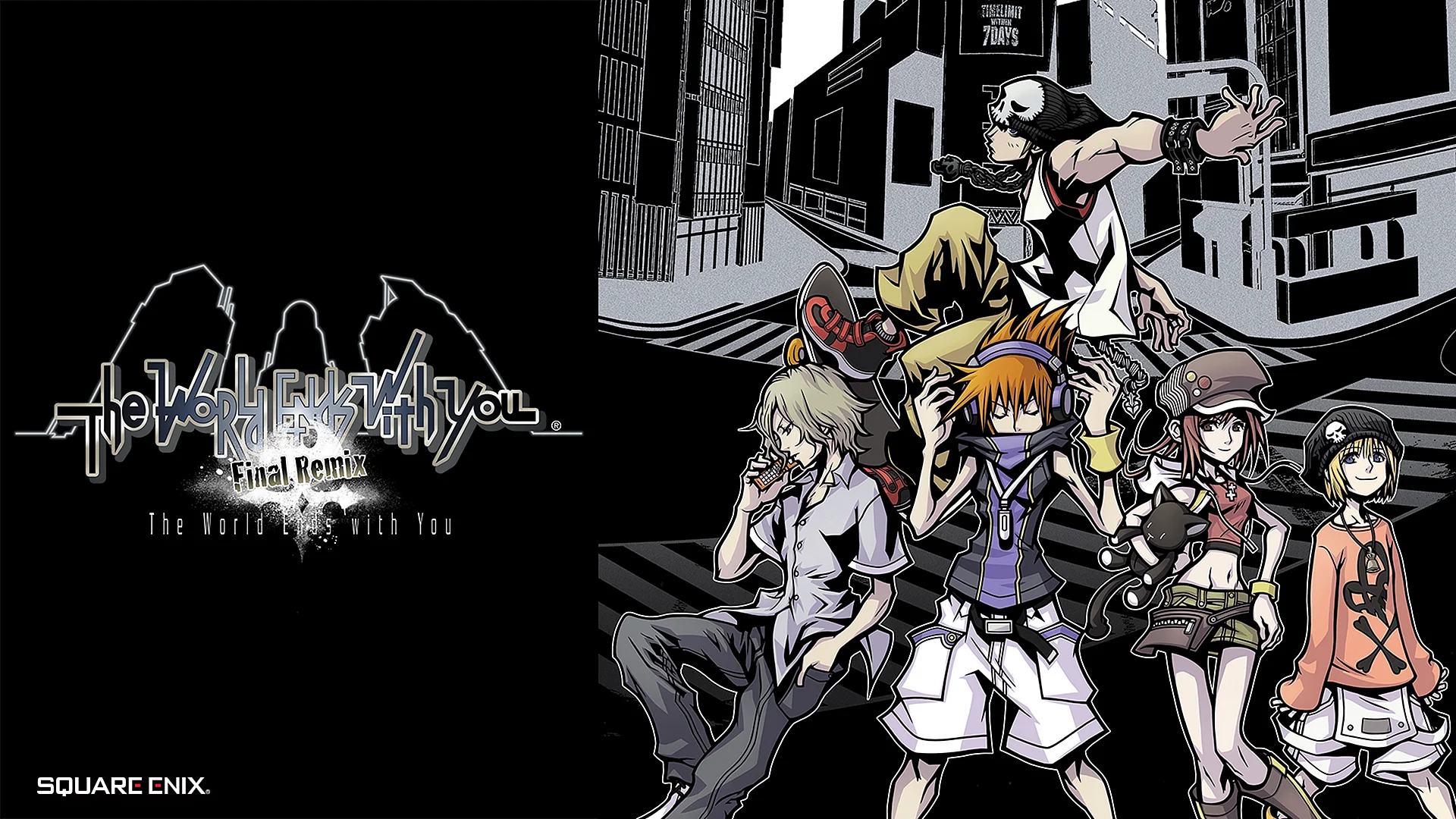 The World Ends With You The Animation Wallpaper
