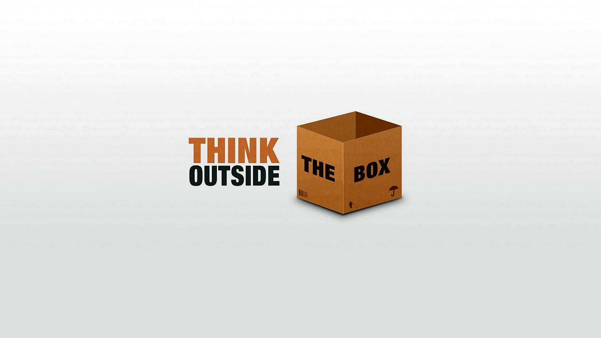 Think Outside The Box Wallpaper