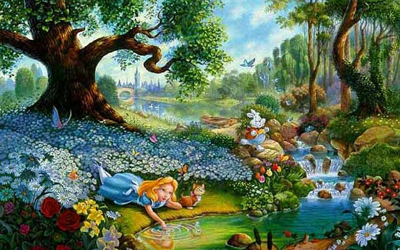 Thomas Kinkade Disney Wallpaper