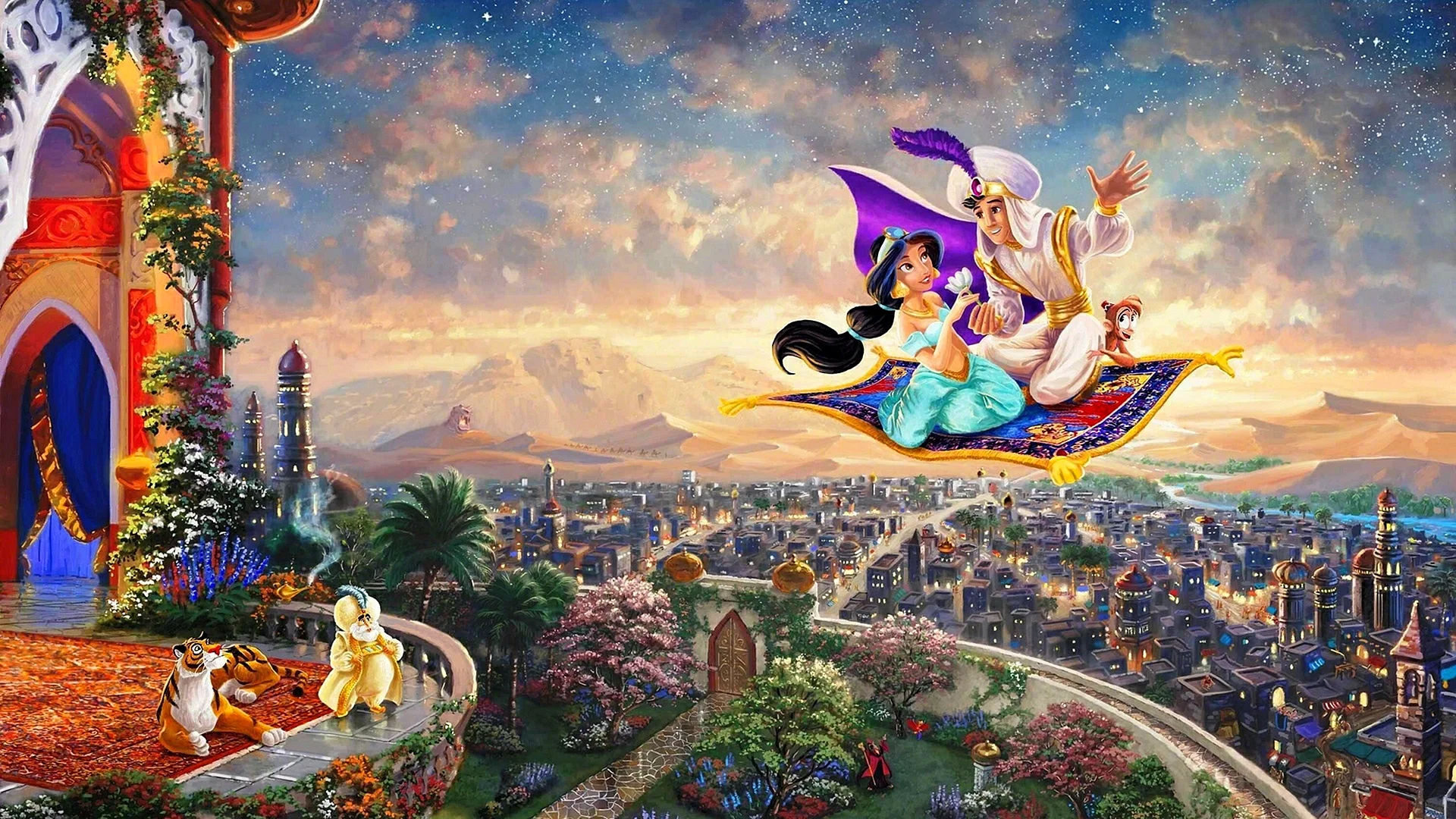Thomas Kinkade Disney Dreams Wallpaper