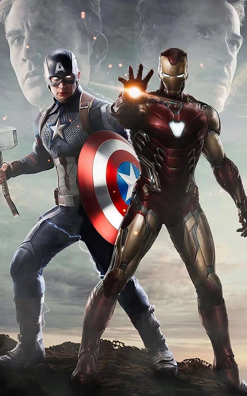 Thor Captain America Ironman Wallpaper For iPhone