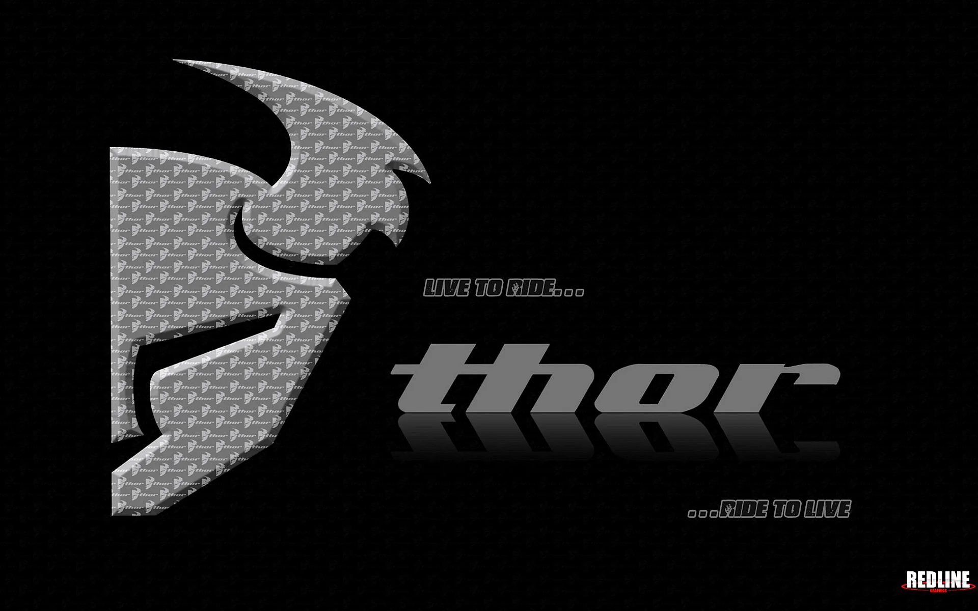 Thor Logo Racer Wallpaper