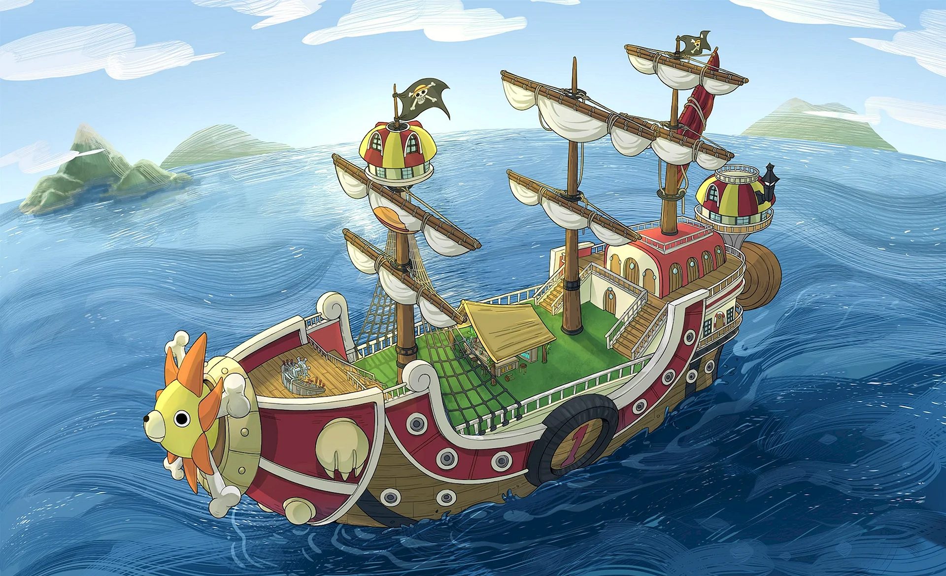 Thousand Sunny Wallpaper