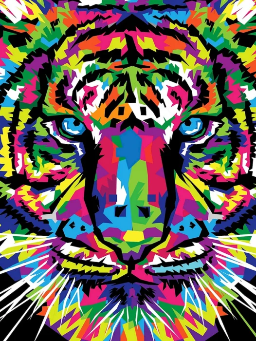 Tiger Art Wallpaper