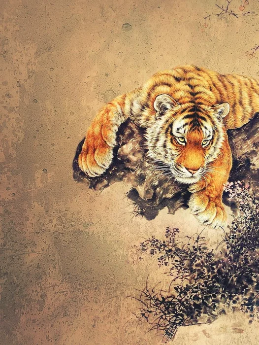 Tiger Art Wallpaper