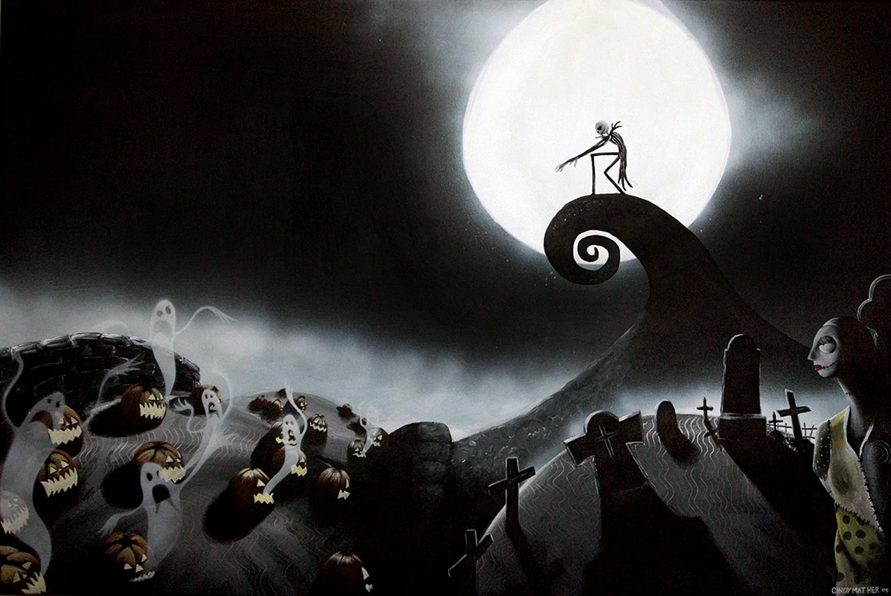 Tim Burtons The Nightmare Before Christmas Wallpaper