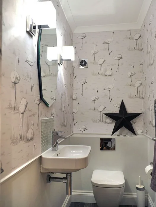 Toilet Renovation Wallpaper