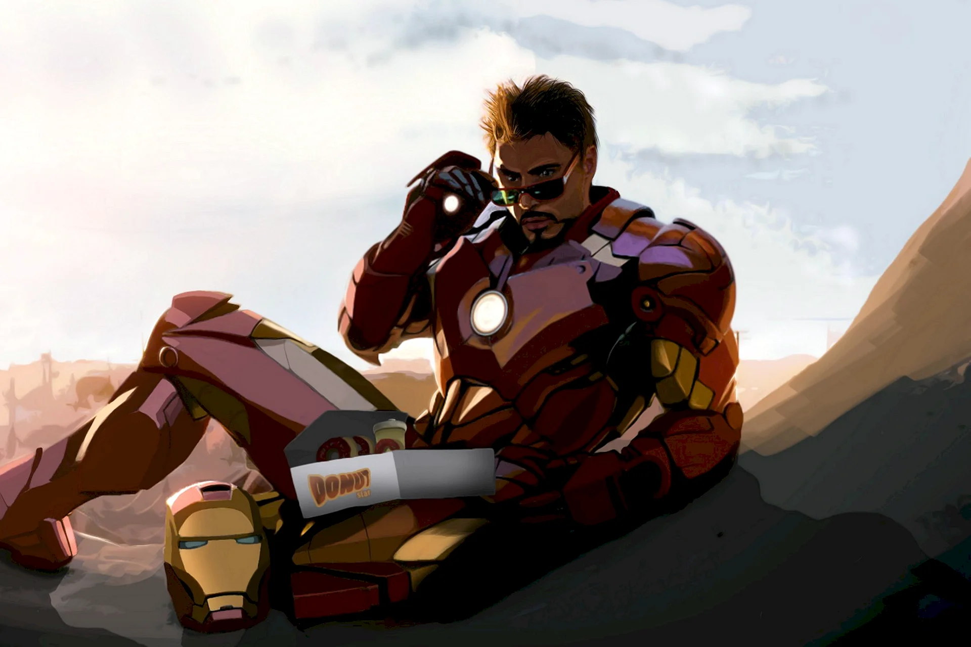 Tony Stark Iron Man Wallpaper