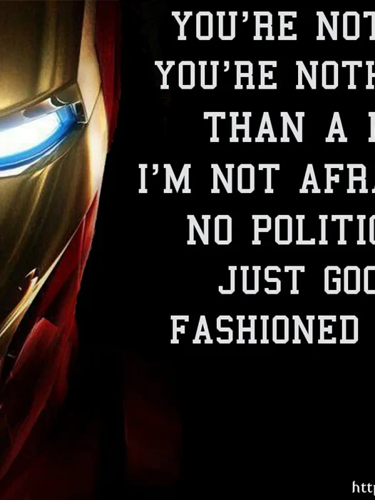 Tony Stark Quotes Wallpaper