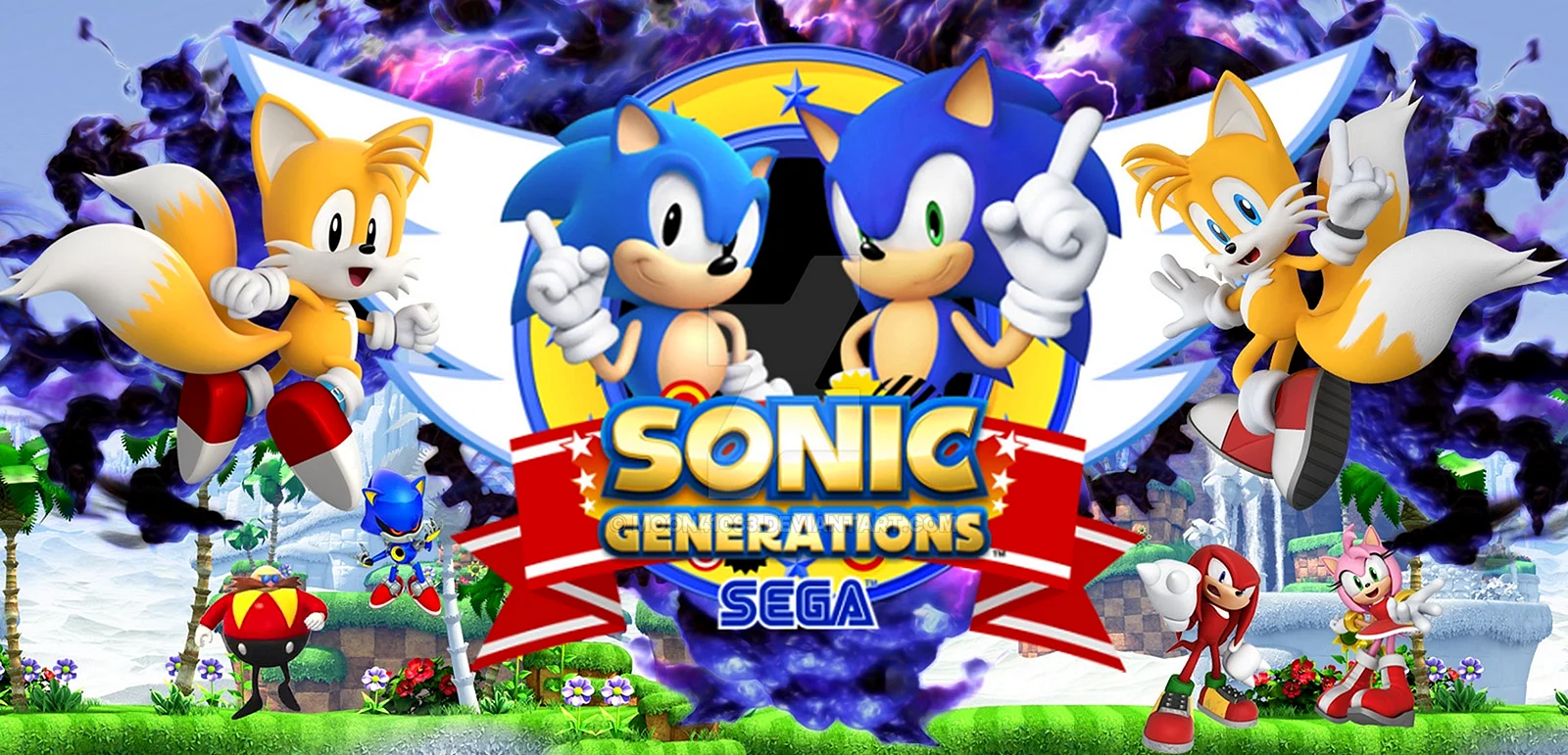 Topo Sonic Generations Sega Wallpaper