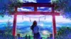 Torii Gate Anime Wallpaper